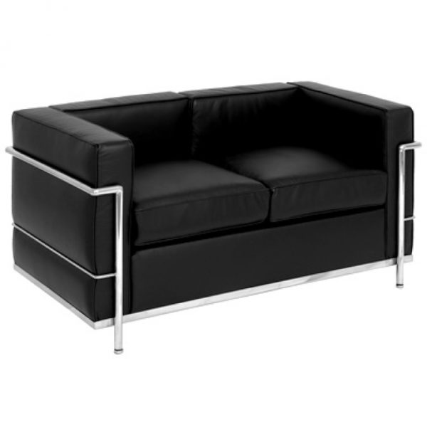 LC2 SOFA - LE CORBUSIER- PARIS RENTAL FURNITURE