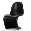 Panton chair black rental-hire-furniture in paris-france