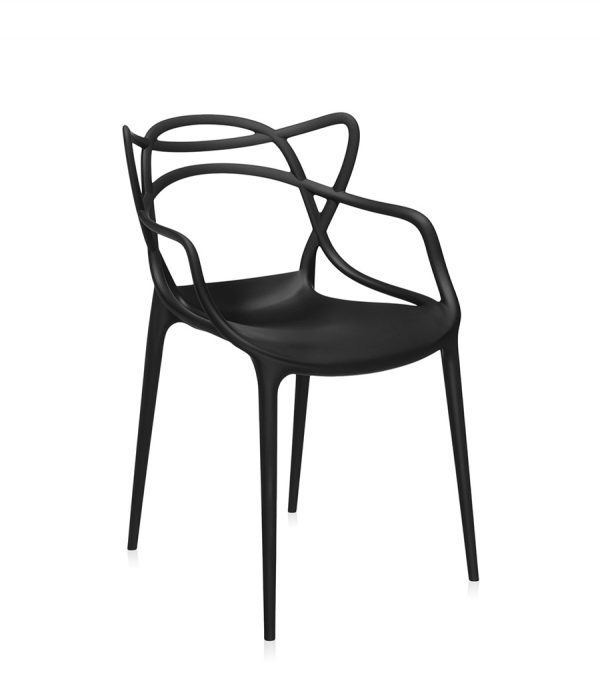 Master Chair black rental-hire-furniture in paris-france