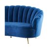Sofa velvet -rental-furniture-paris- blau