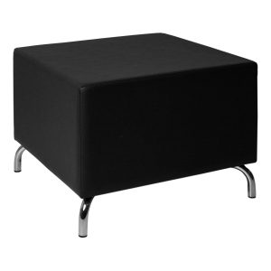 Pouf Cubos black -Rental-furniture in Paris-France