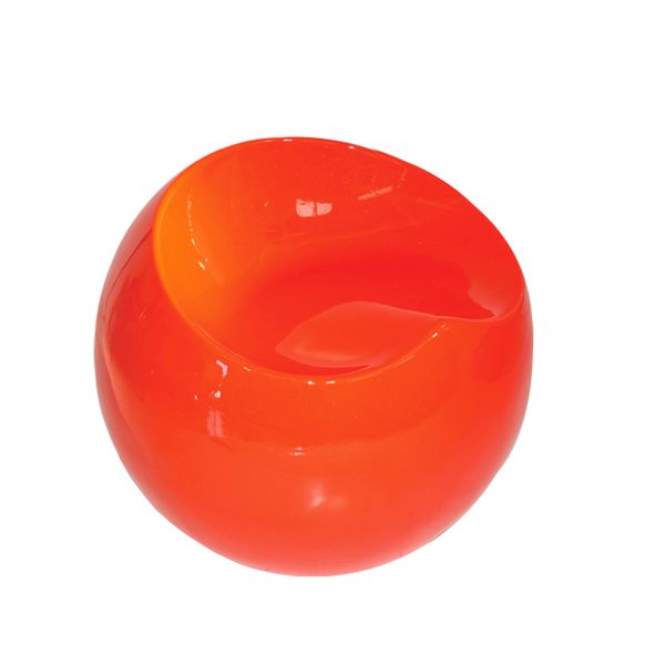 Design Events Furniture Pouf-Zalle-orange Events Furniture hire in Paris France
