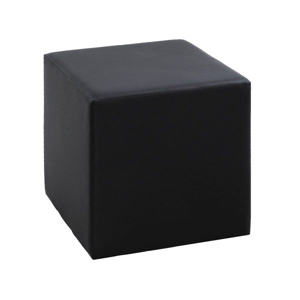 Events Furniture Rentals Pouf-carré-black in Paris - France