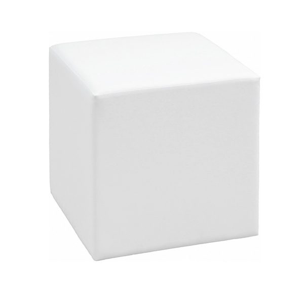 Events Furniture Rentals Pouf-carré-white in Paris - France