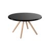 Table Horten black rental-hire-furniture in paris-france