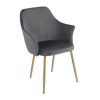 Lira chair grey - Rental-furniture in Paris- France