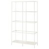 White Metal Shelving Expo Rental-furniture in Paris-France