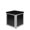 Display Pedestal - Black -Expo Rental-furniture in Paris-France