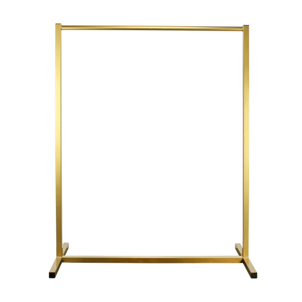 Golden Clothing rack - Showroom