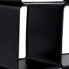 Black Metal Shelving - Showroom furniture hire Paris