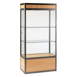 Display Showcase Oak Cabinet - Showroom Furniture hire in Paris