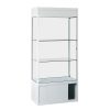 Display Showcase White Cabinet - Showroom Furniture hire in Paris