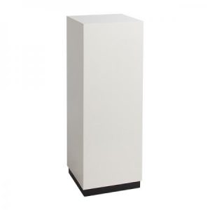 KUBO Plinth Pedestal White-Showroom-Rental-furniture in Paris-France