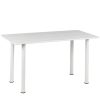 Table Newport white - Rental-furniture in Paris-France white