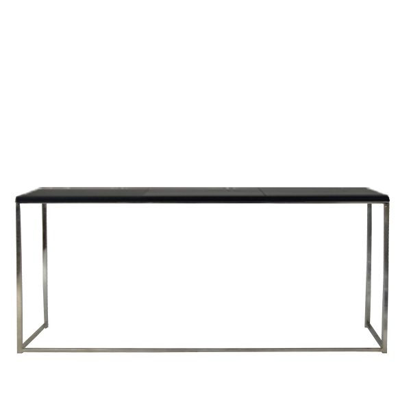 benche kuadra black-Showroom-Rental-furniture in Paris-France