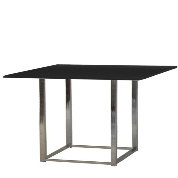 Table Kuadra- black -Showroom-Rental-furniture in Paris-France