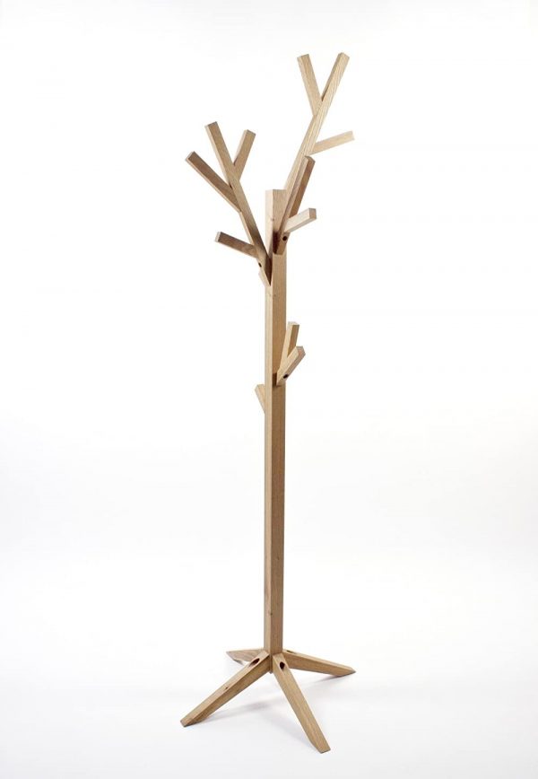 Coat Hanger Tree Wood-Showrooms furniture hire Paris