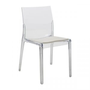 Chair Marie transparent - Furniture hire in Paris