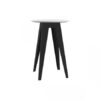 Design Rental furniture Horten-Table-black white - Furniture Rental Paris.