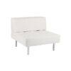 Paris furniture rental - Portofino Seat - leather low back straight seat 