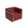 Wellington armchair red Leather- Rental-furniture in Paris-France Furniture hire in ParisSofa Milano Leather- Rental-furniture in Paris-France Furniture hire in Paris