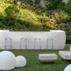 Design Events Furniture Hire counter-white in Paris - France