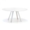 table Arki white Rental-furniture in Paris-France