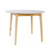 TABLE NORWAY white Rental-furniture in Paris-France