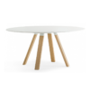 Table Arki white Rental-furniture in Paris-France